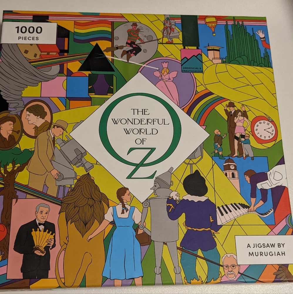 The Wonderful World of Oz Jigsaw Puzzle by Murugiah